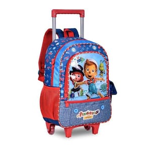 Mochila de Rodinhas Grande 40cm Pinóquio e seus amigos 16? Clio PC23150K