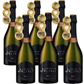 Caixa 6 Espumante Brut Branco Ponto Nero Cult 750 ml