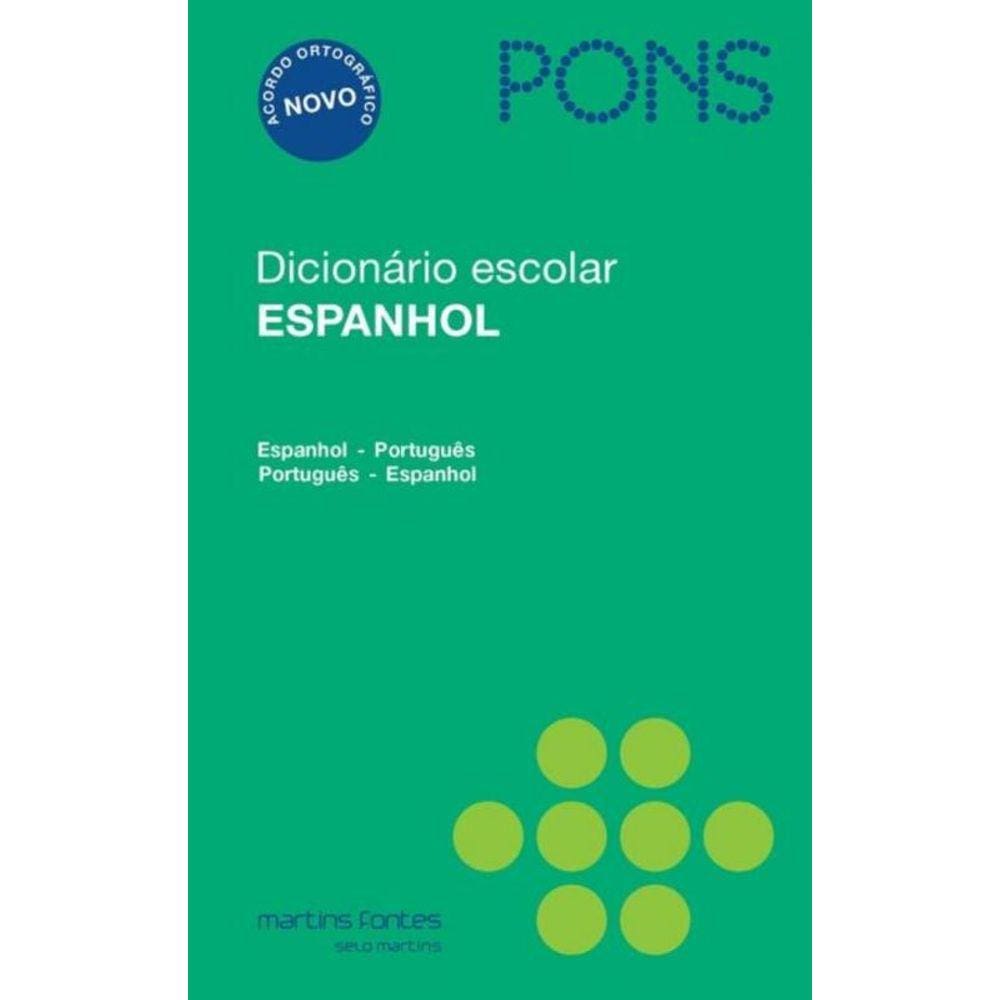 Dicionario Escolar Espanhol Pons - Esp|Port-Port|E
