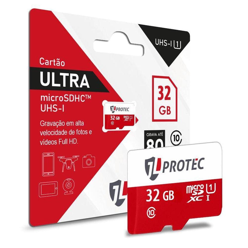 Cartão De Memória Microsd 32Gb