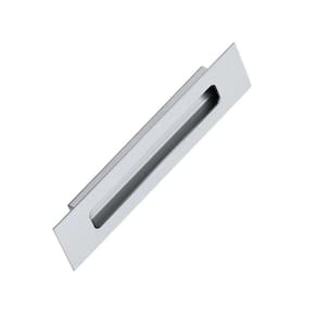 Puxador Embutir Aço Inox Polido IL Concha 160