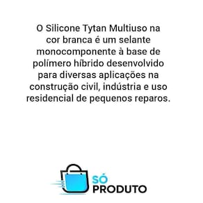 Kit 2 Selante Pu 40 Tytan Multiuso Branco 360G