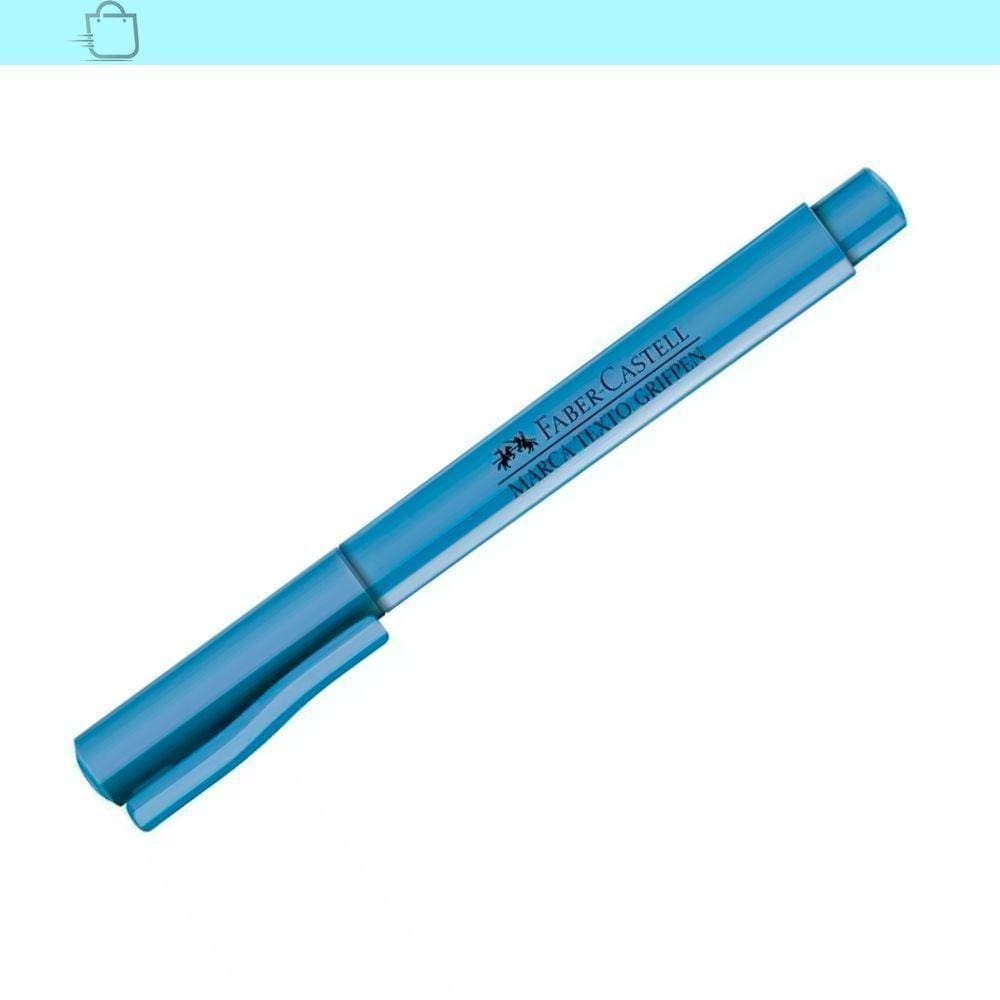 Marca-Texto Grifpen Faber Castell Diversas Azul Superflores