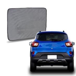Tapete Porta Malas Kwid 2017 a 2024 Fabricado em Eva com Bordas de Segurança Preto