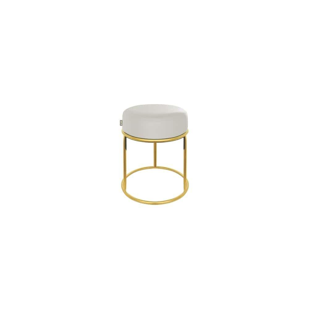Puff Londres Luxo 50cm Bege
