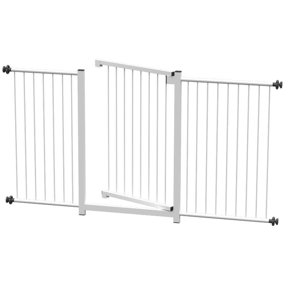 Grade Portão Pet Bebê Divisor Ambiente 68 A 143 Cm