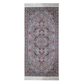 Passadeira Persa Iraniano - 0,75x2,50cm - 263 GRAY