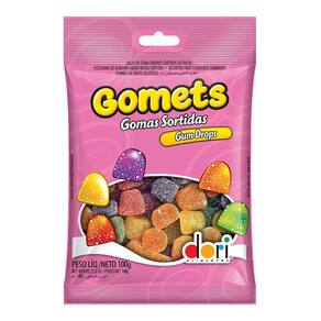 Balas Gomets Anel de Frutas Ácidas 100g
