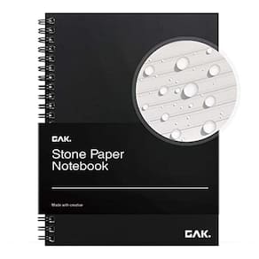 Caderno GAK. Papel de pedra impermeável A5 tamanho 50 folhas