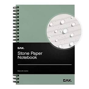 Caderno GAK. Papel de pedra impermeável A5 tamanho 50 folhas