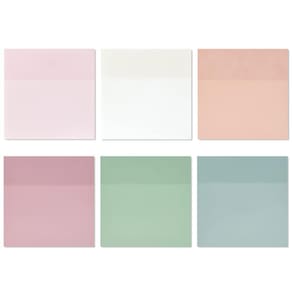 Sticky Notes EOOUT 300 folhas, 6 blocos, 7,6 x 7,6 cm, 6 cores