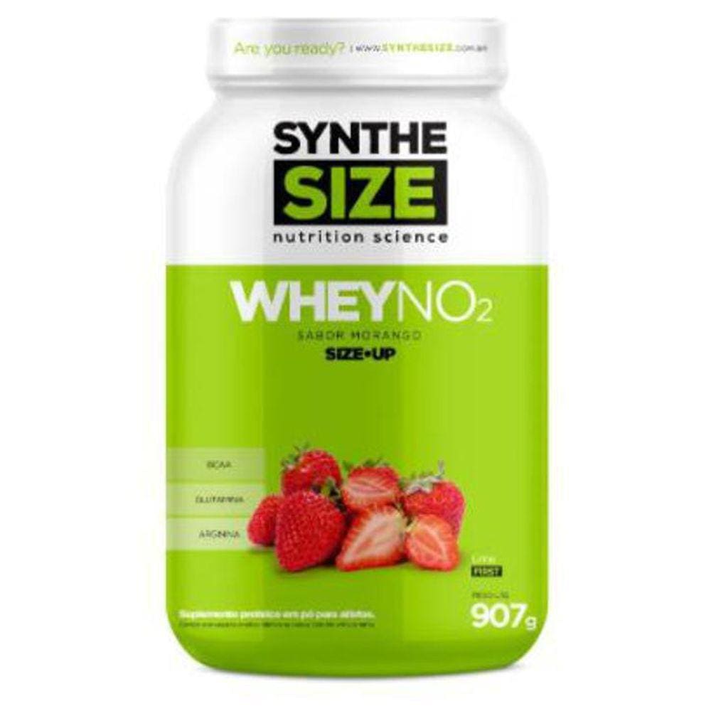 Whey No2 Morango Synthesize - 907G