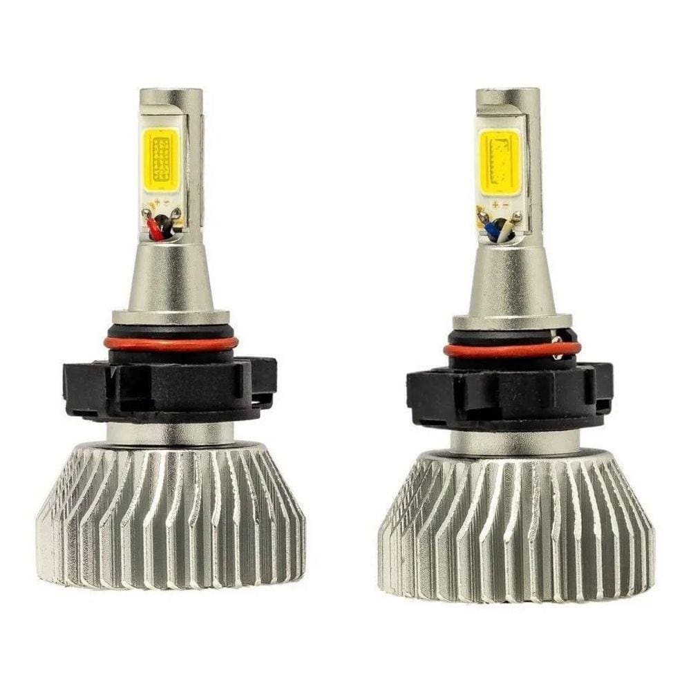 Kit Lâmpada De Led H16 5202 Automotivo 30W V10 Luxled