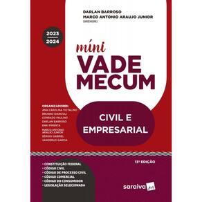 Mini Vade Mecum - Civil E Empresarial - Meu Curso - 13ª Edição 2024