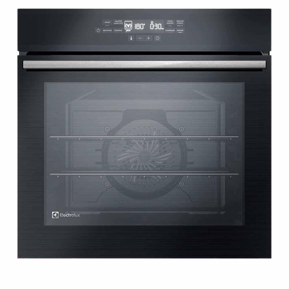 Forno Elétrico de Embutir Electrolux Efficient PerfectCook360 com 80 Litros de Capacidade, Grill Painel Full Touch