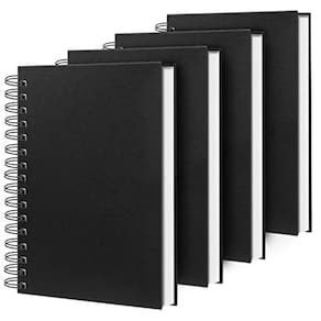 Caderno Ouzoustate Spiral A5 forrado 200 páginas 100gsm Hardcov