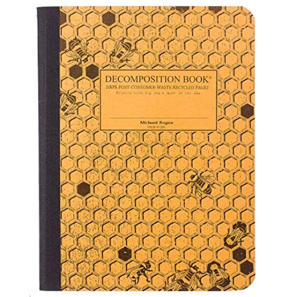 Decomposição do caderno de anotações comb College Ruled