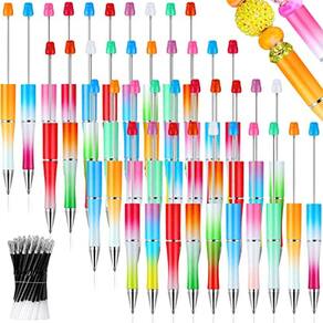 Caneta dobrável Crtiin Plastic 50 peças com 50 recargas Candy Co