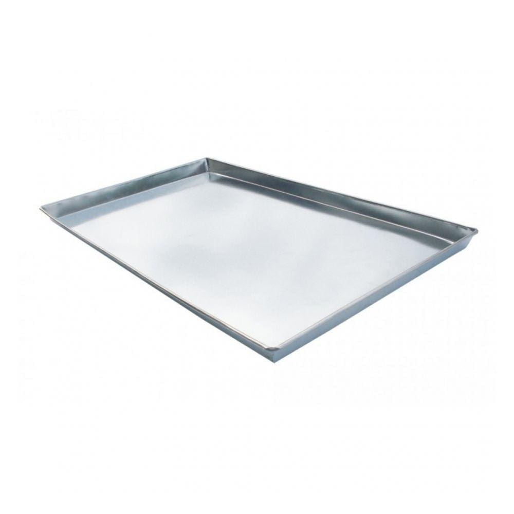 Kit Com 10 Bandejas Flandres Para Pão Doce Baronesa 58x70