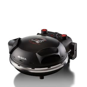 Forno de Pizza Elétrico Ariete 917 c/ pedra refratária 1200W 400ºC Preto