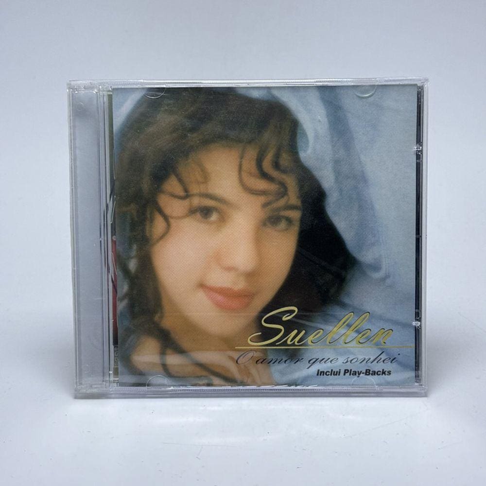 Cd Suellen - O Amor Que Sonhei - Inclui Play-backs - Raro
