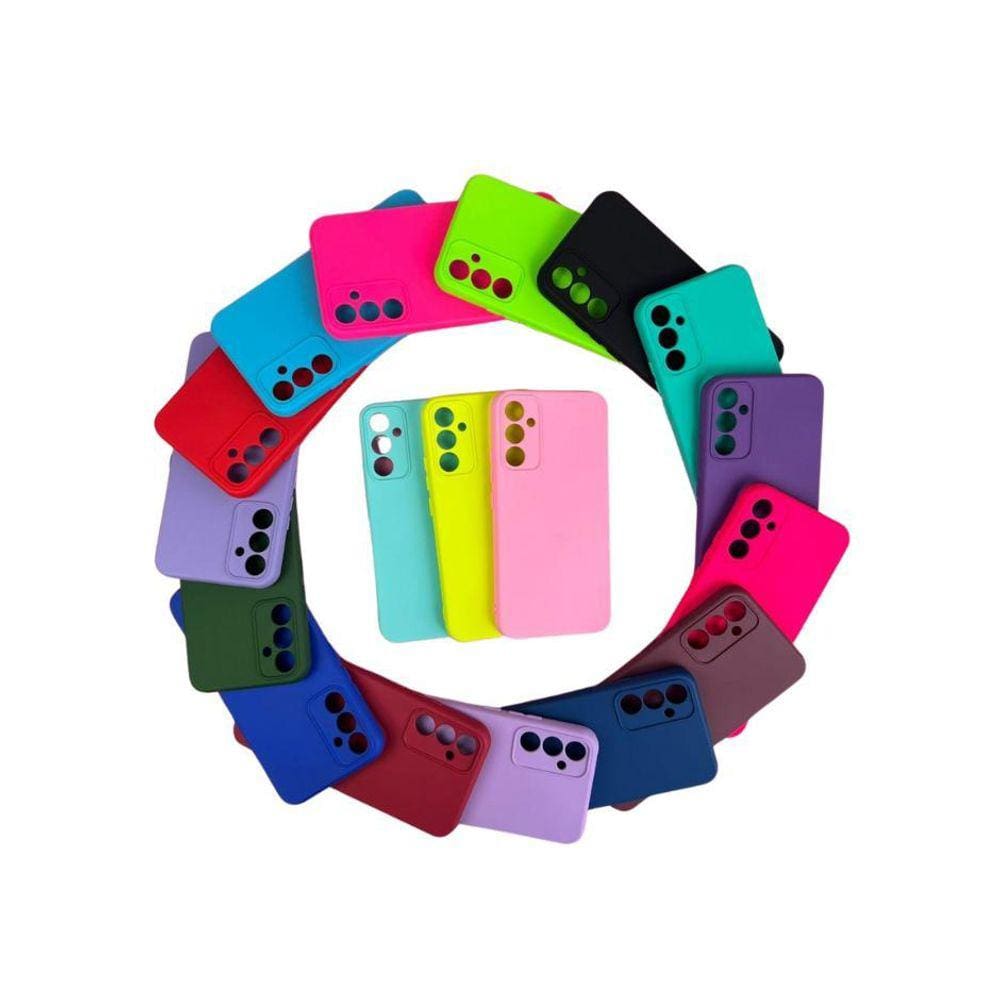 Capa Aveludada + Película Vidro Compatível Para Samsung A35