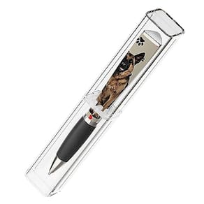 Caneta esferográfica ANINKABOVE I Love My Dog German Shephe de 3 lados