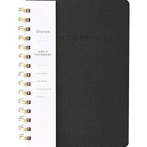 Caderno espiral Oneirom 15,5 x 20,8 cm College Ruled 160 páginas