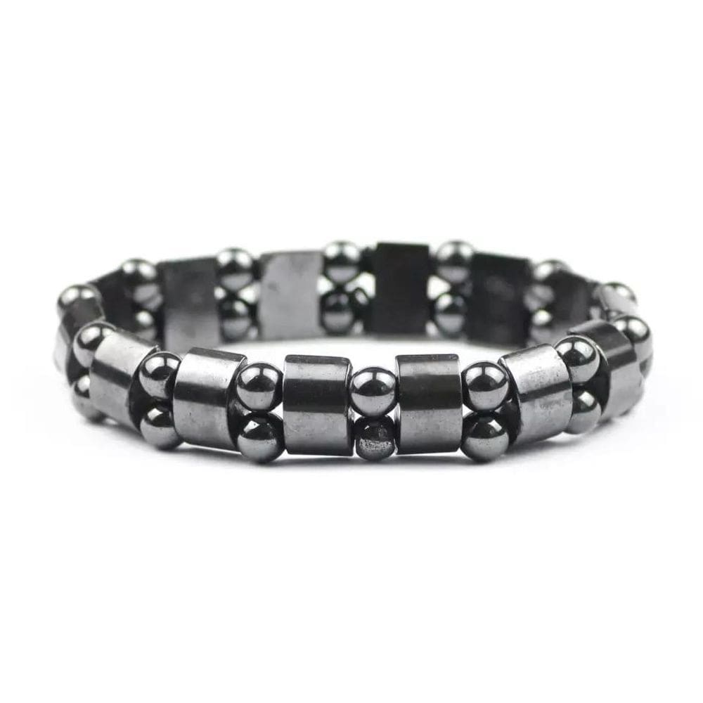Pulseira Bracelete Pedra Preta Hematita P8832