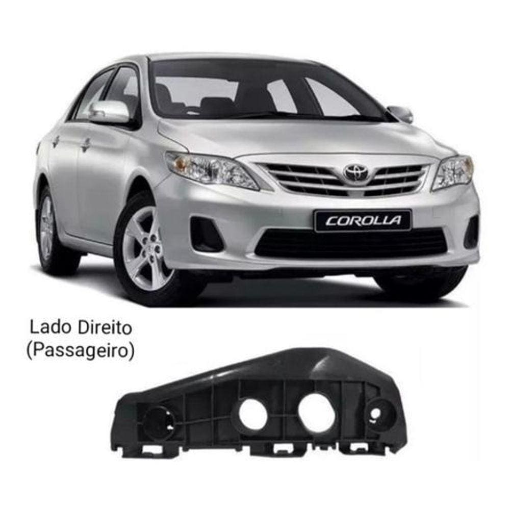 Guia Parachoque Dianteiro Corolla 2008 A 2013 Lado