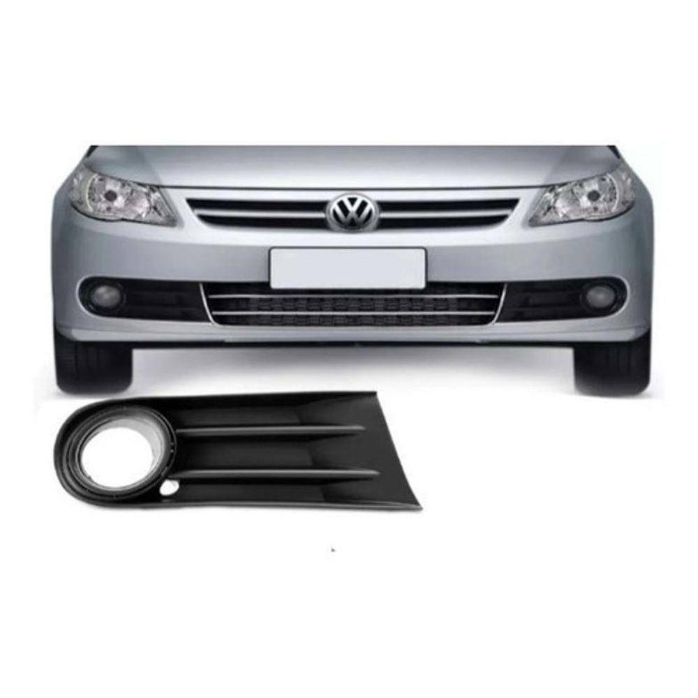 Grade Moldura Milha Gol Saveiro Voyage G5 2009/. Com Furo