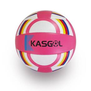 Bola De Vôlei Tamanho Padrão Kasgol - Rosa Colorido