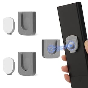 Suporte de controle remoto magnético para montagem em parede WALLFID (cinza), 2 p.