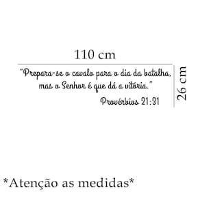 Adesivo De Parede Frase Provérbios 21:13 Mod01
