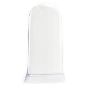 8 Redomas De Acrílico Base Cristal/Transparente Pequena11 Cm