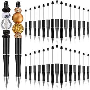 Caneta dobrável Crtiin Black Plastic Ballpoint Black Ink (30)