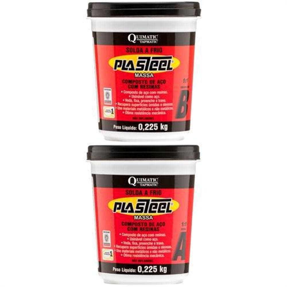 Plasteel Massa 1:1 450 Gr Tapmatic