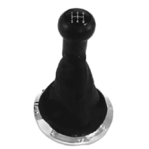 Bola Manopla Câmbio Coifa Aro Cromado Parati G3 2000 A 2005
