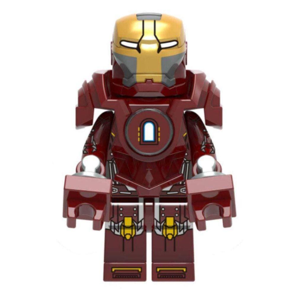 Boneco Blocos De Montar Homem De Ferro Armadura Mark Mk35