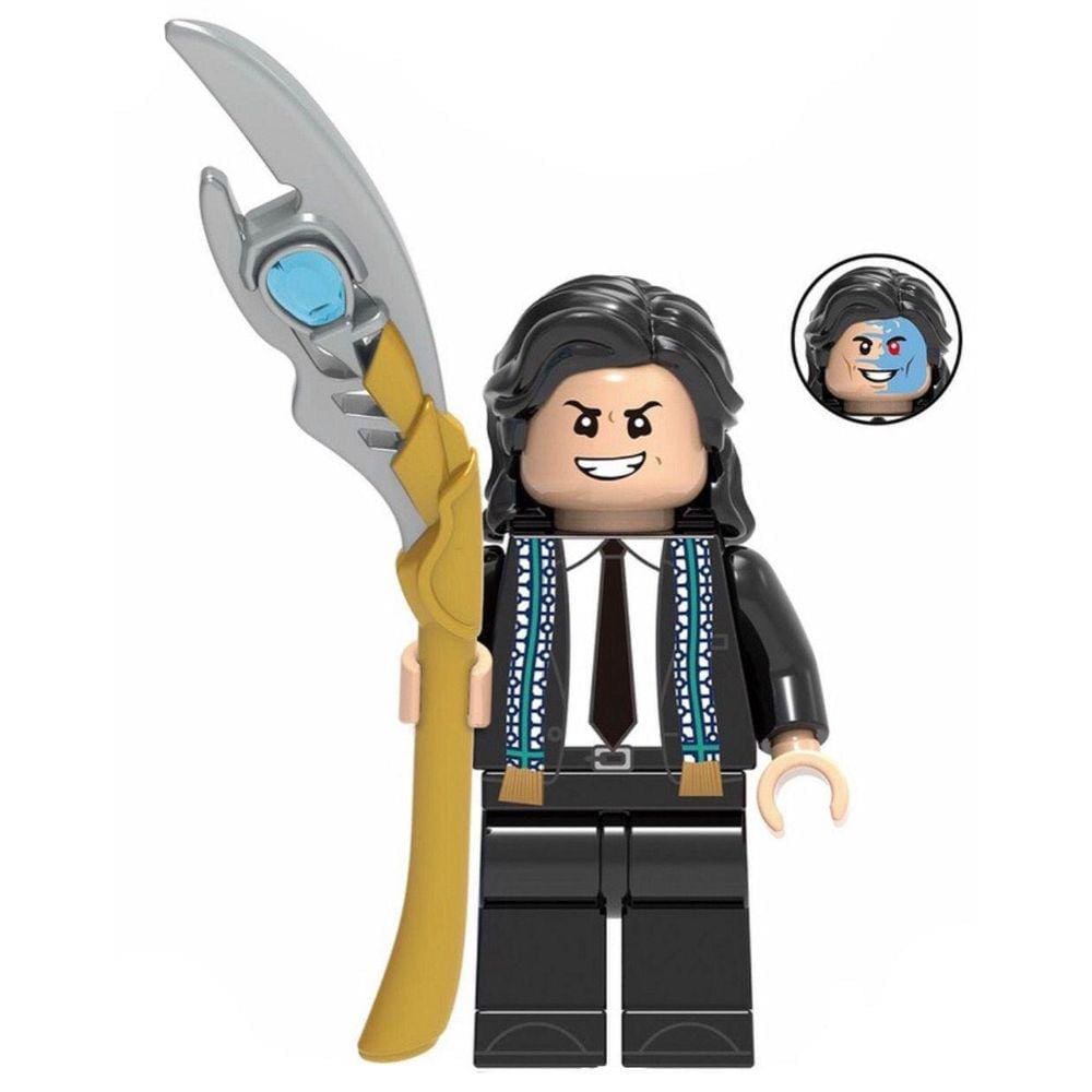 Boneco Blocos De Montar Loki Terra Thor