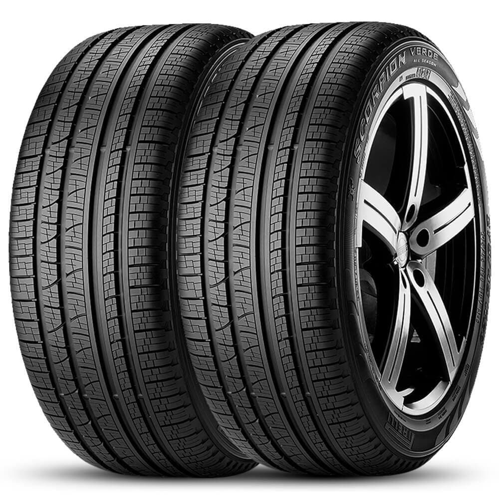 Kit 2 Pneu Pirelli Xl Scorpion Verde All Season