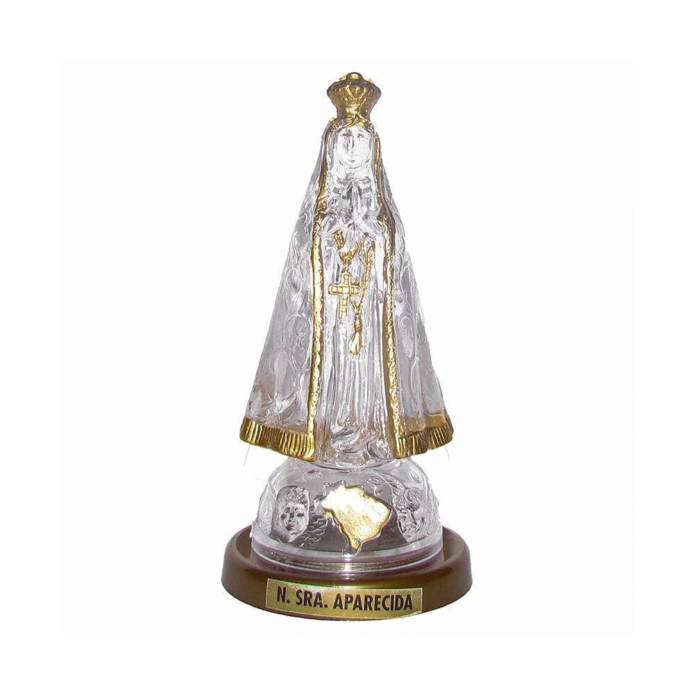 Imagem Acrílica Nossa Senhora Aparecida Padroeira Do Brasil