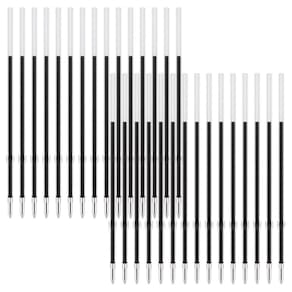 Recargas de caneta de tinta WY WENYUAN 30 peças de tinta preta de 1,0 mm
