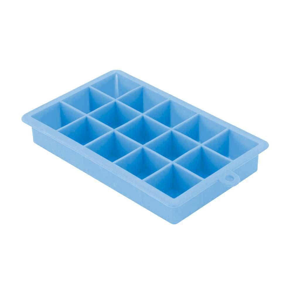 Forma De Gelo 15 Cubos Azul Bebe