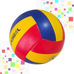 Bola De Voleibol Vermelha Azul E Amarela Oficial Kasgol