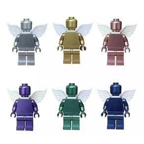 Boneco Blocos De Montar Edição Super Especial Anjo Natal