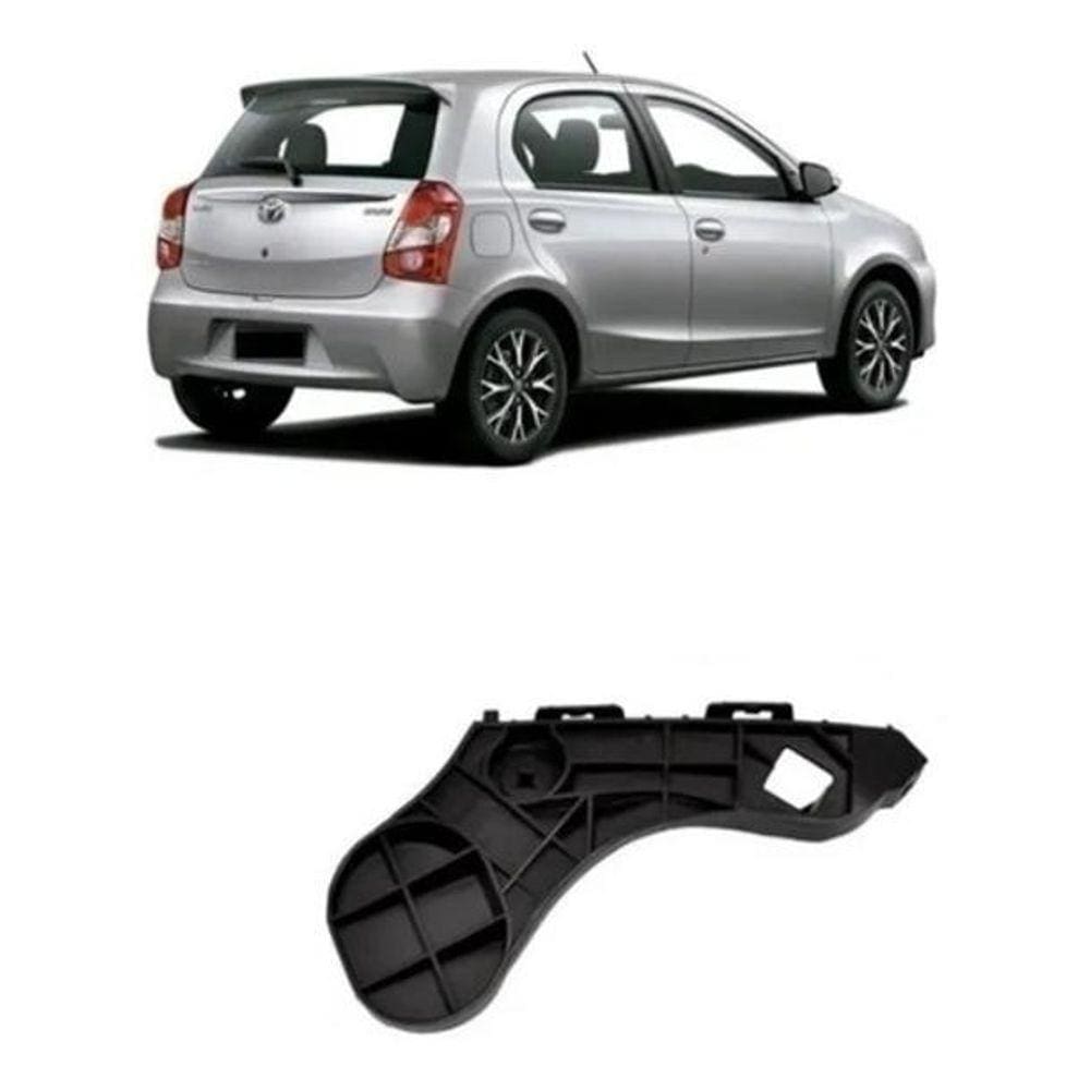 Guia Apoio Parachoque Traseiro Etios Hatch 13 A 2021 Direito