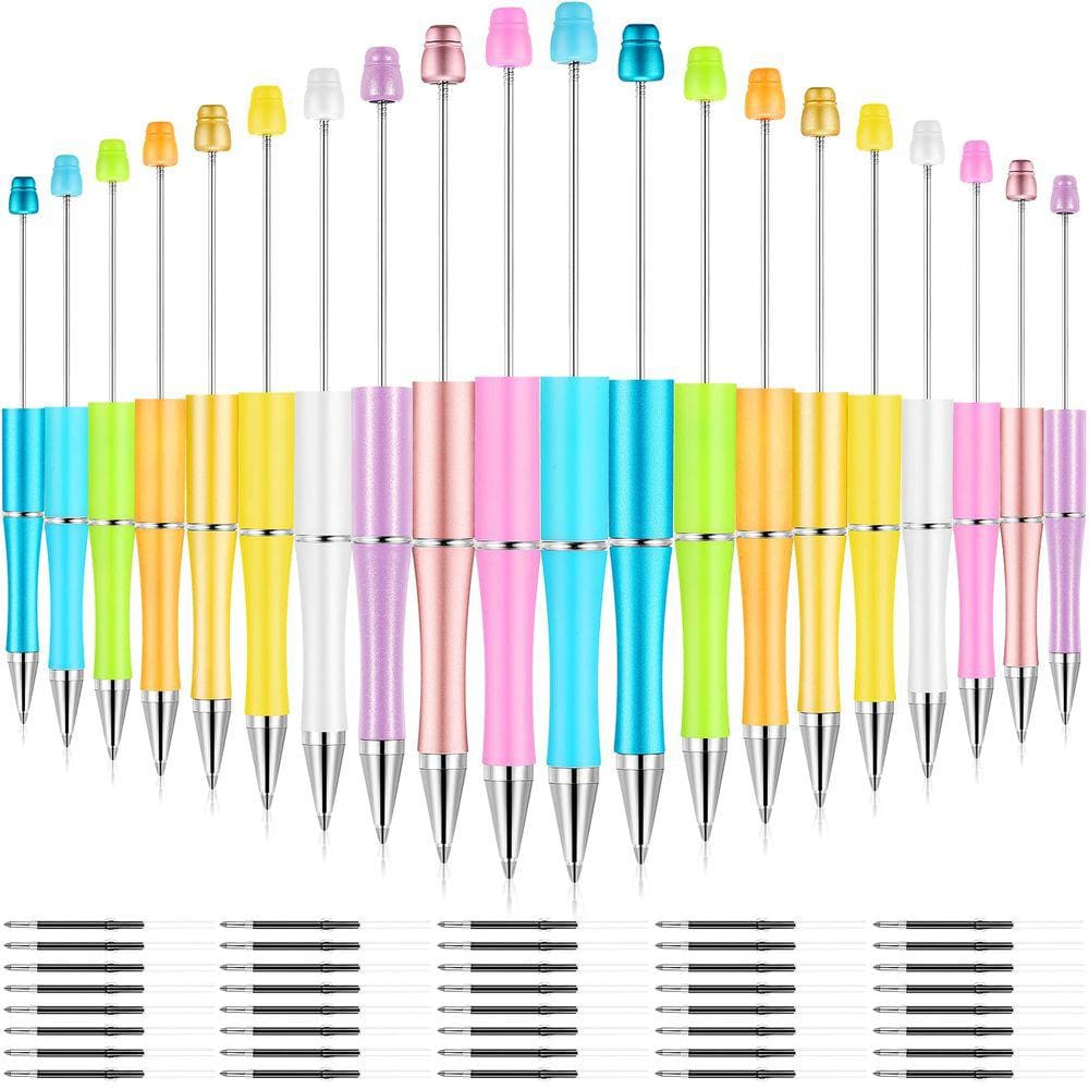 Caneta bordável Outus Macaroon Color com recargas extras de 20 unidades