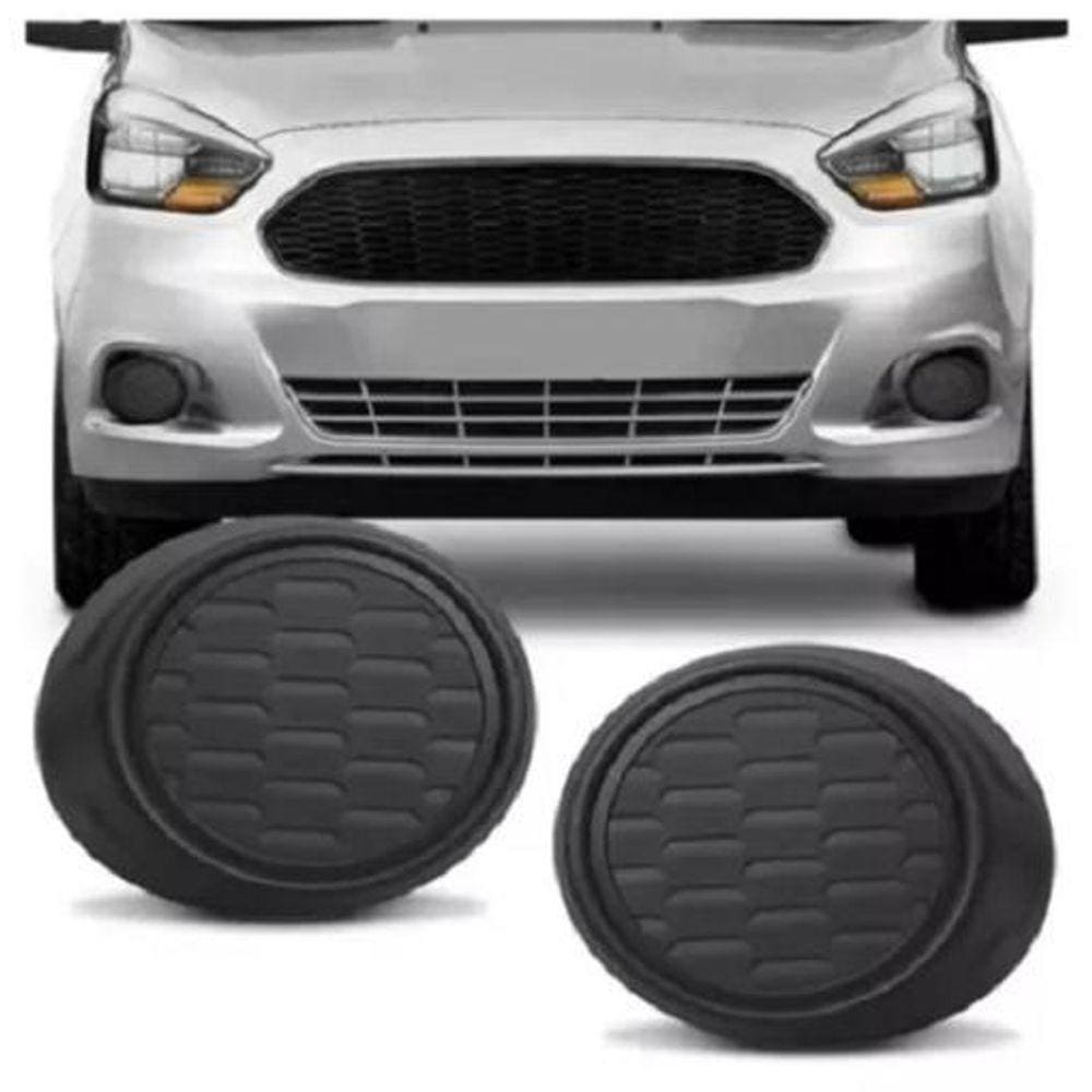 Par Moldura Grade Farol Ka Hatch Sedan