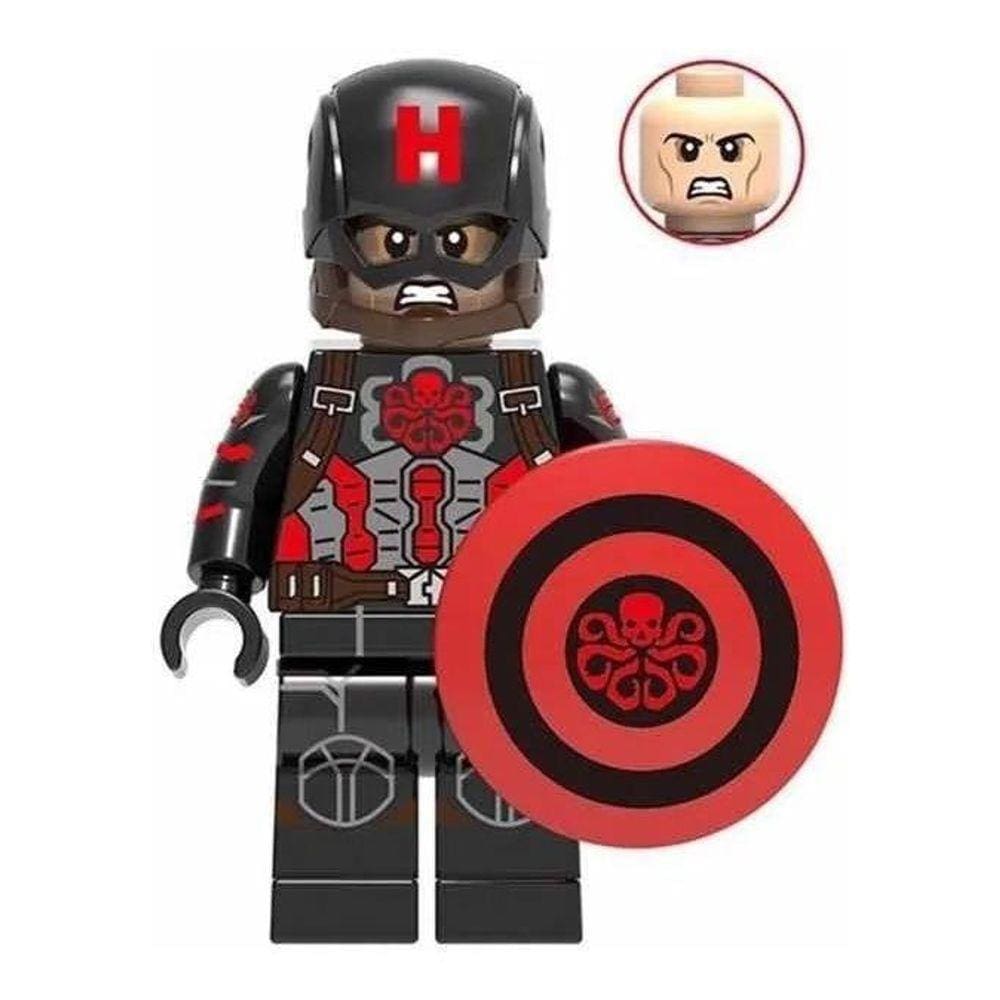 Blocos Montar Capitão América Soldado Invernal Hydra
